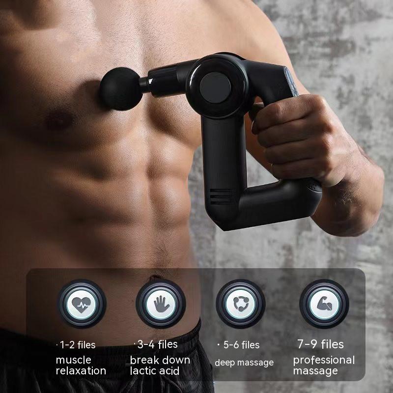 Pistolet de massage simple et tendance pour relaxation musculaire