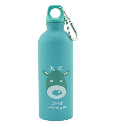 500 ml Wasserflasche mit Cartoon-Tieren