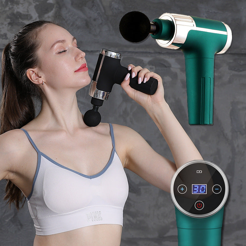 Mini pistolet de massage pour fascias, appareil de fitness et de physiothérapie