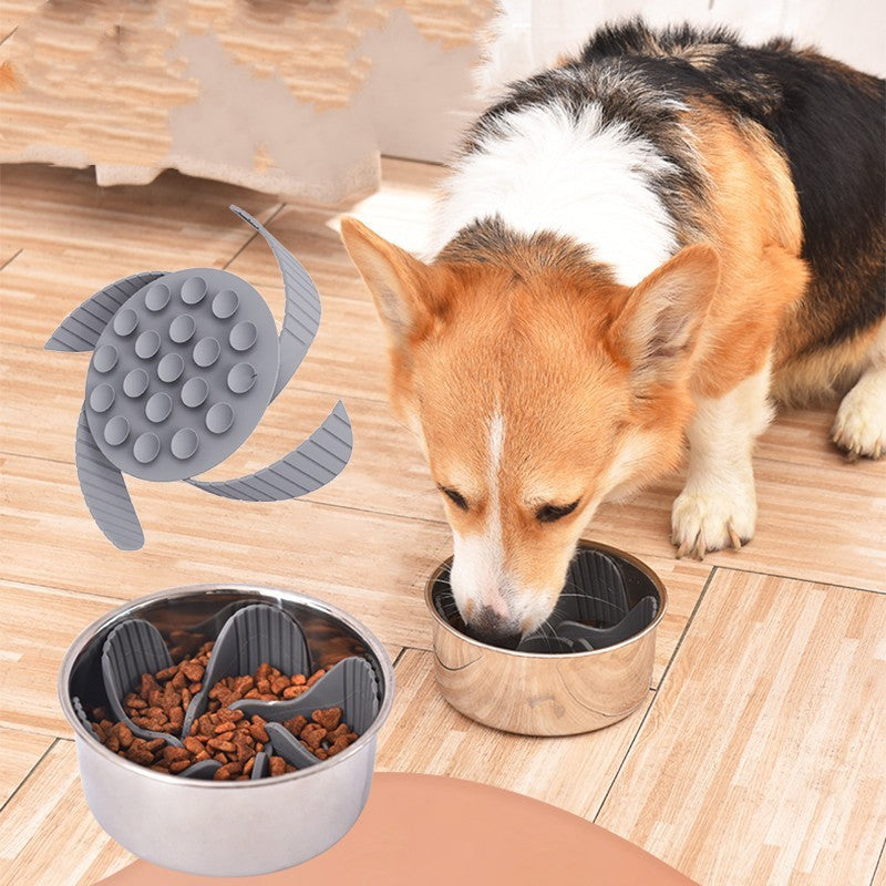 Gamelle d'alimentation lente pour chien de taille moyenne